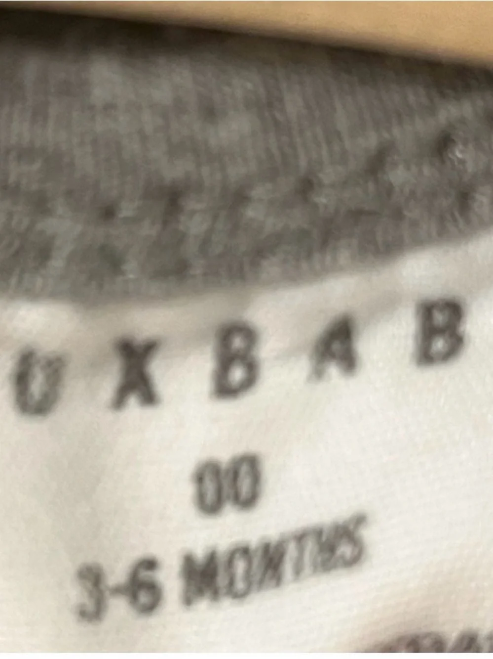 Huxbaby unisex Graphic Dog and Panda Grey Short Sleeve Shortie